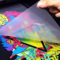 dtf reflective colourful film heat transfer pet film